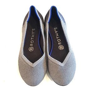 Rothy’s round-toe flats in Grey Birdseye - Size 7